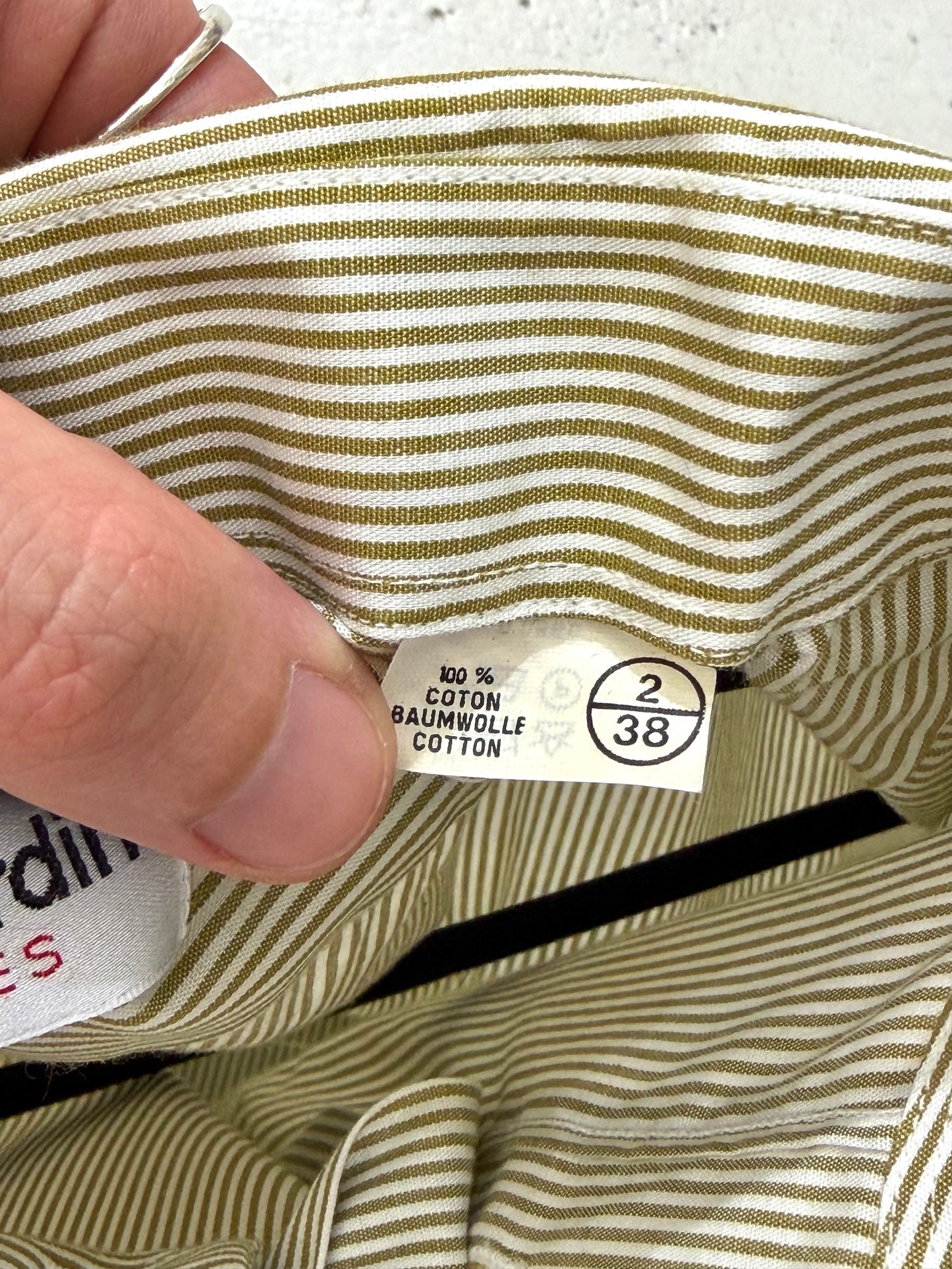 Chemise rayée Pierre Cardin