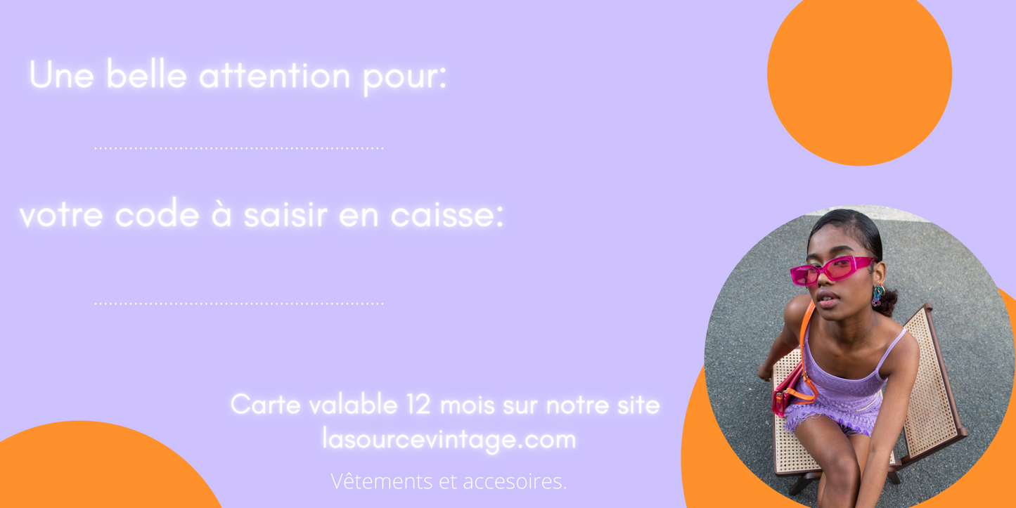 La source vintage gift